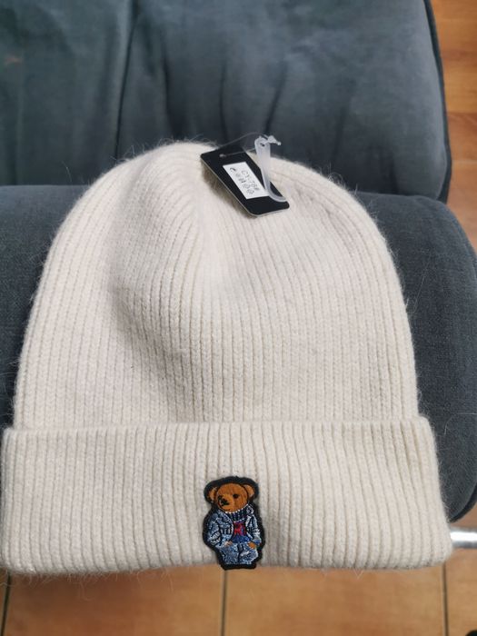 Czapka zimowa z misiem