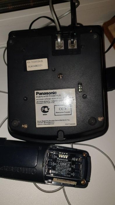 Радіотелефон DECT Panasonic KX-TCD953RUB