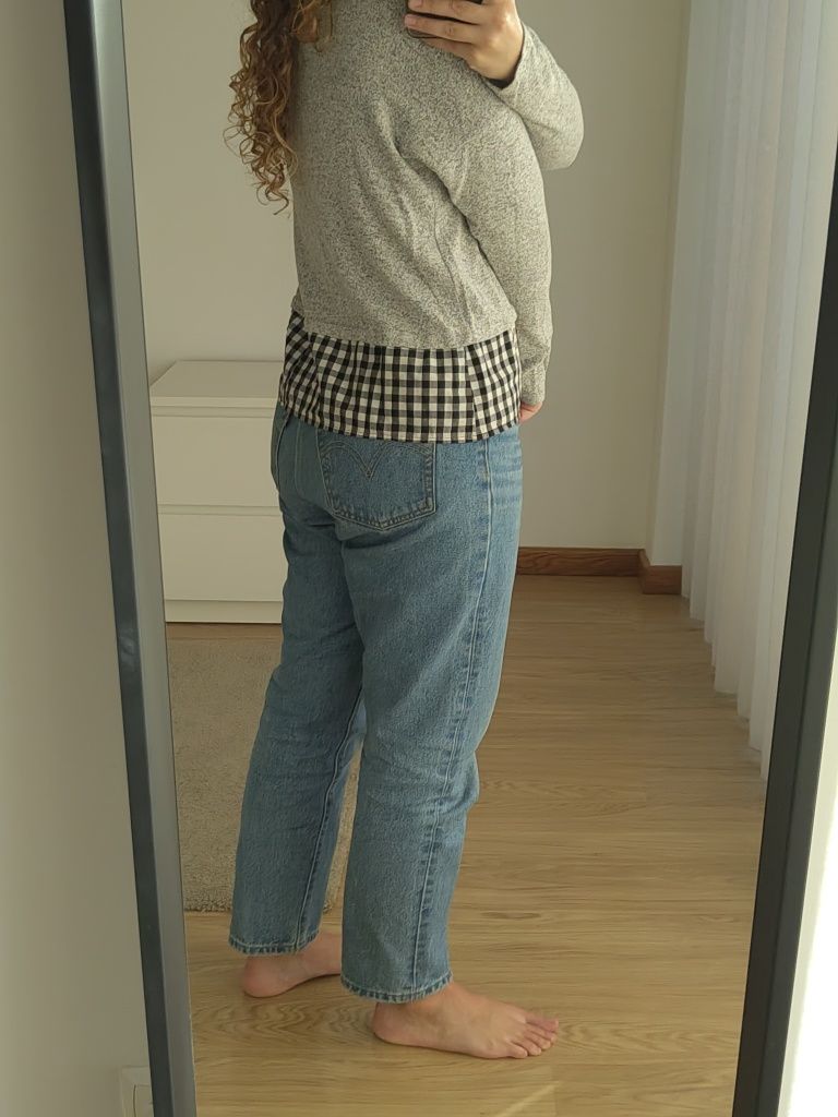 Camisola manga comprida Lefties cinzenta