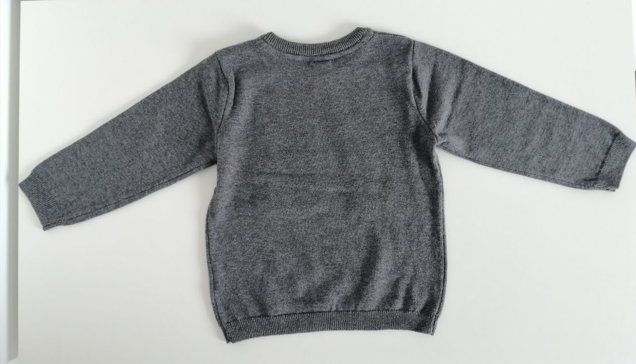 Sweterek sweter swetr a'la bluza chłopięcy H&M nowy  92