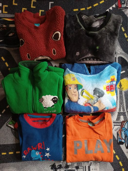 Bluzy bluza kamizelka bezrękawnik ciepła polarowa pluszowa gruba 110