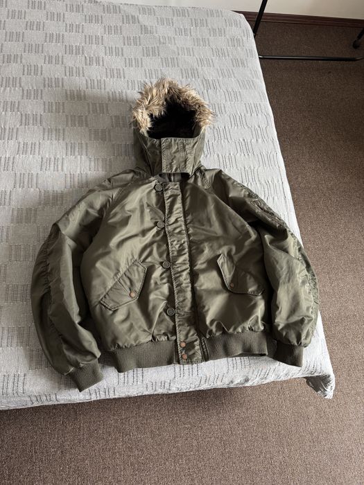 Vintage L.O.G.G. N2B Bomber L оригінал (куртка вінтажний бомбер)