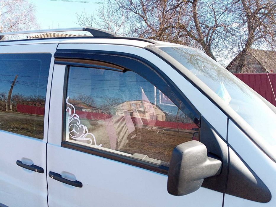 Mercedes Vito W638 1996-2003 років. Вітровики (2 шт., Sunplex Sport)