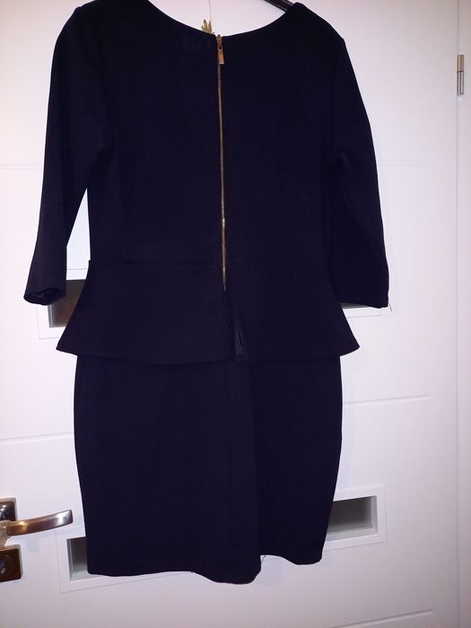 Granatowa sukienka r. L