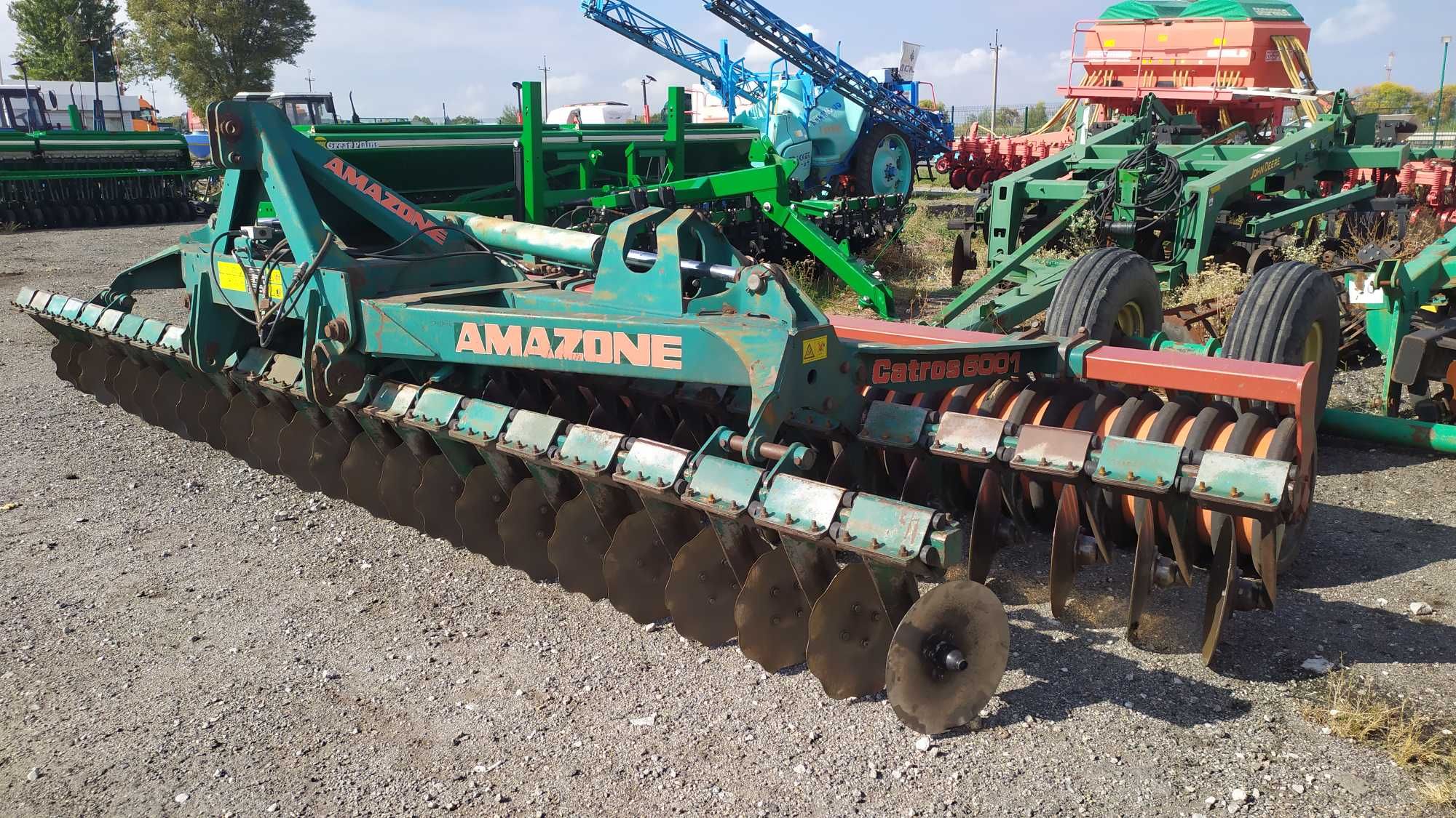Борона Дискова AMAZONE Catros 6001 - (Амазоне Катрос) - 6м