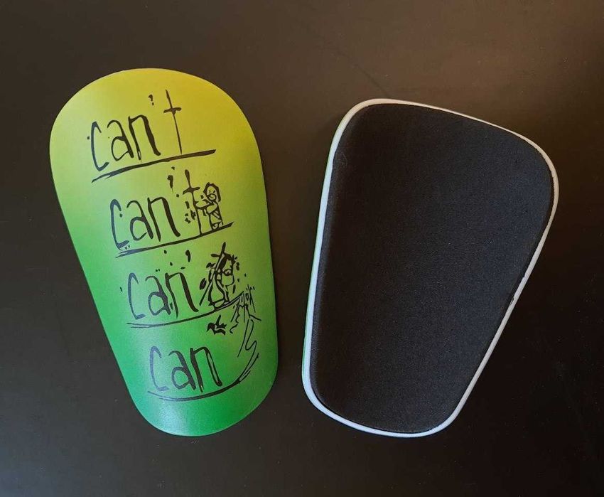 Футбольні щитки Can`t - Can, щитки міні, щитки як у Мудрика Can (S)