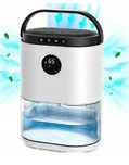 Osuszacz powietrza Dehumidifier DH-CS02 65 W pojemny 2300 ml biały