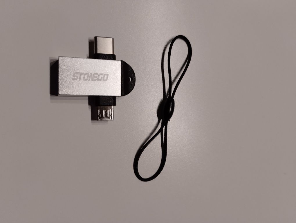 przejściówka USB na micro i typu C