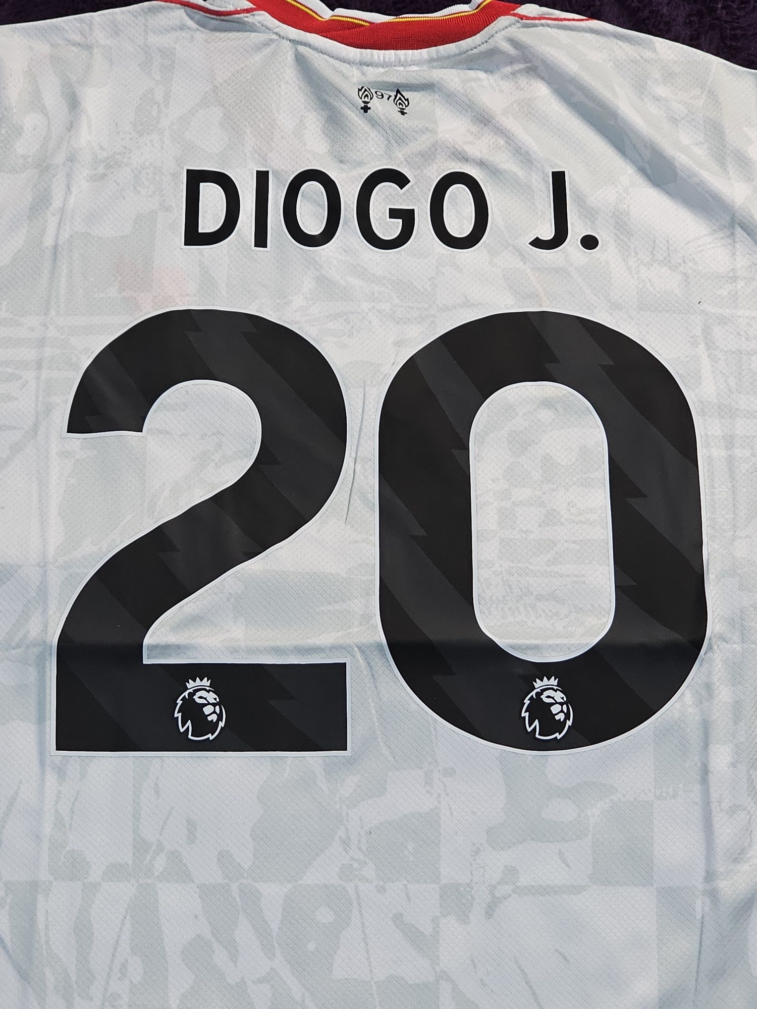 Camisola do Terceiro Equipamento Liverpool FC 2024/25 Stadium X Diogo