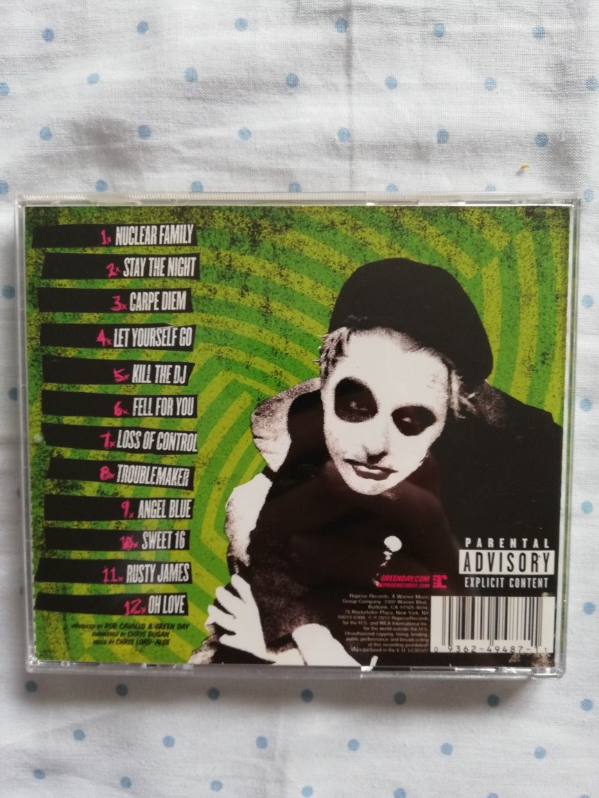 CD do álbum "Uno", Green Day (portes grátis)