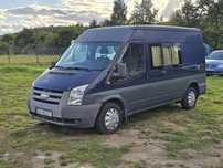 Ford Transit 2.2 diesel, 2006r, kamper, zarejestrowany na 6 osob.
