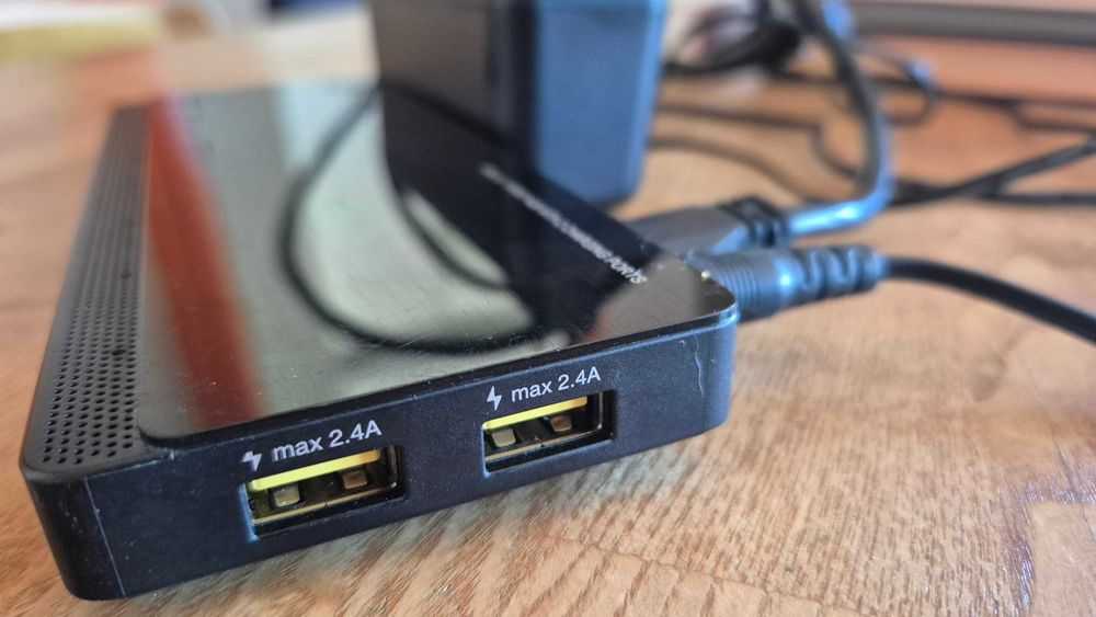 Hub TP-LINK UH720 USB 3.0, Aktywny + zasilacz 40W