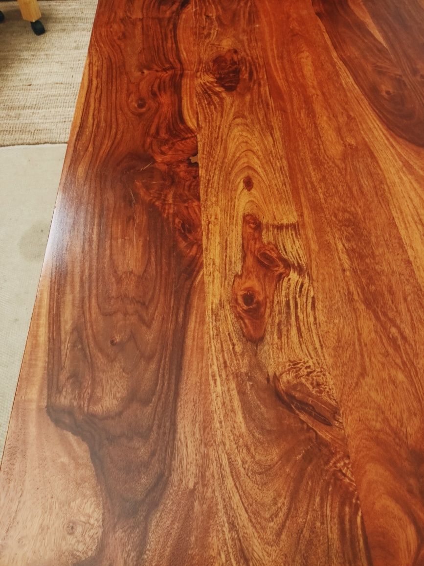 Piękny stół z litego drewna tekowego 175/90cm.