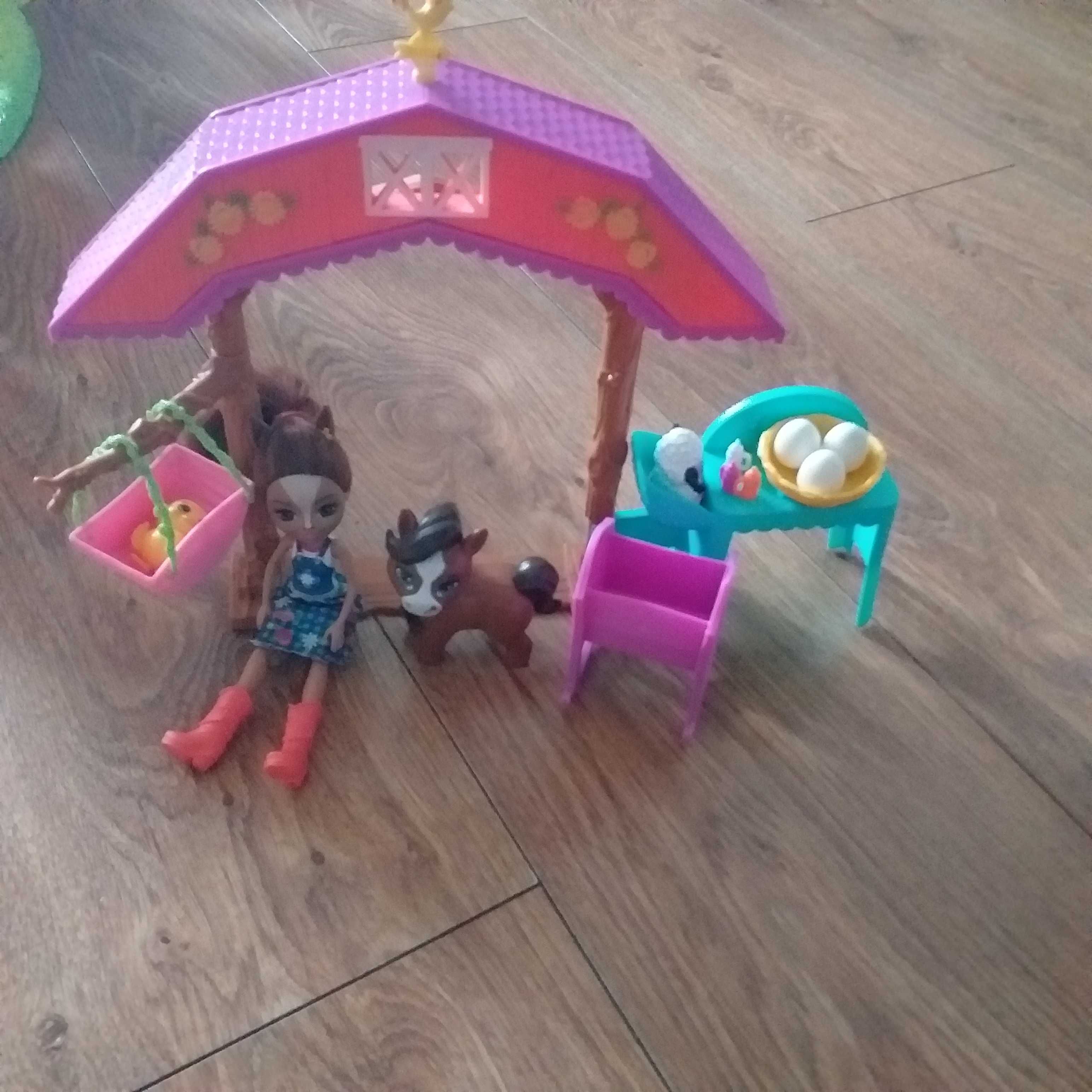 Mattel Enchantimals zestaw 3 lalek ze zwierzątkami