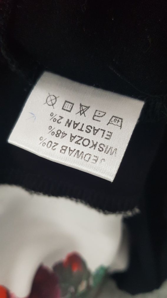Duet sukienka/tunika 20%jedwab polski producent r.42