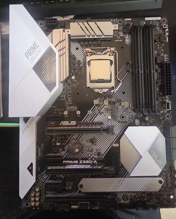 Asus Prime Z390-A + Intel i5 9600KF