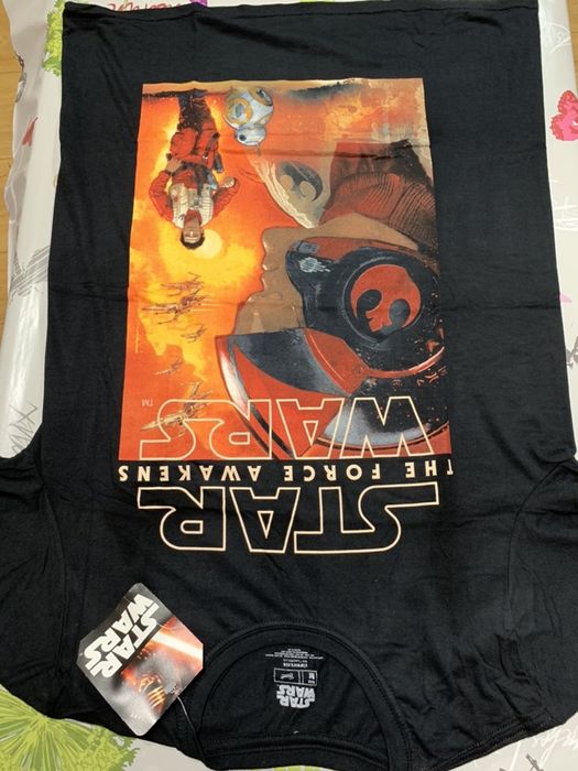 Vários modelos T-Shirt original Star Wars (Produto novo e embalado)