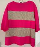 Sweter malinowo-szary BY MALENE BIRGER
