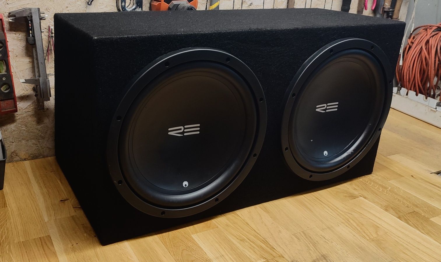 Skrzynia Basowa Re Audio Rex 12 , 2x12" 2x4ohm , 400w rms  hi end