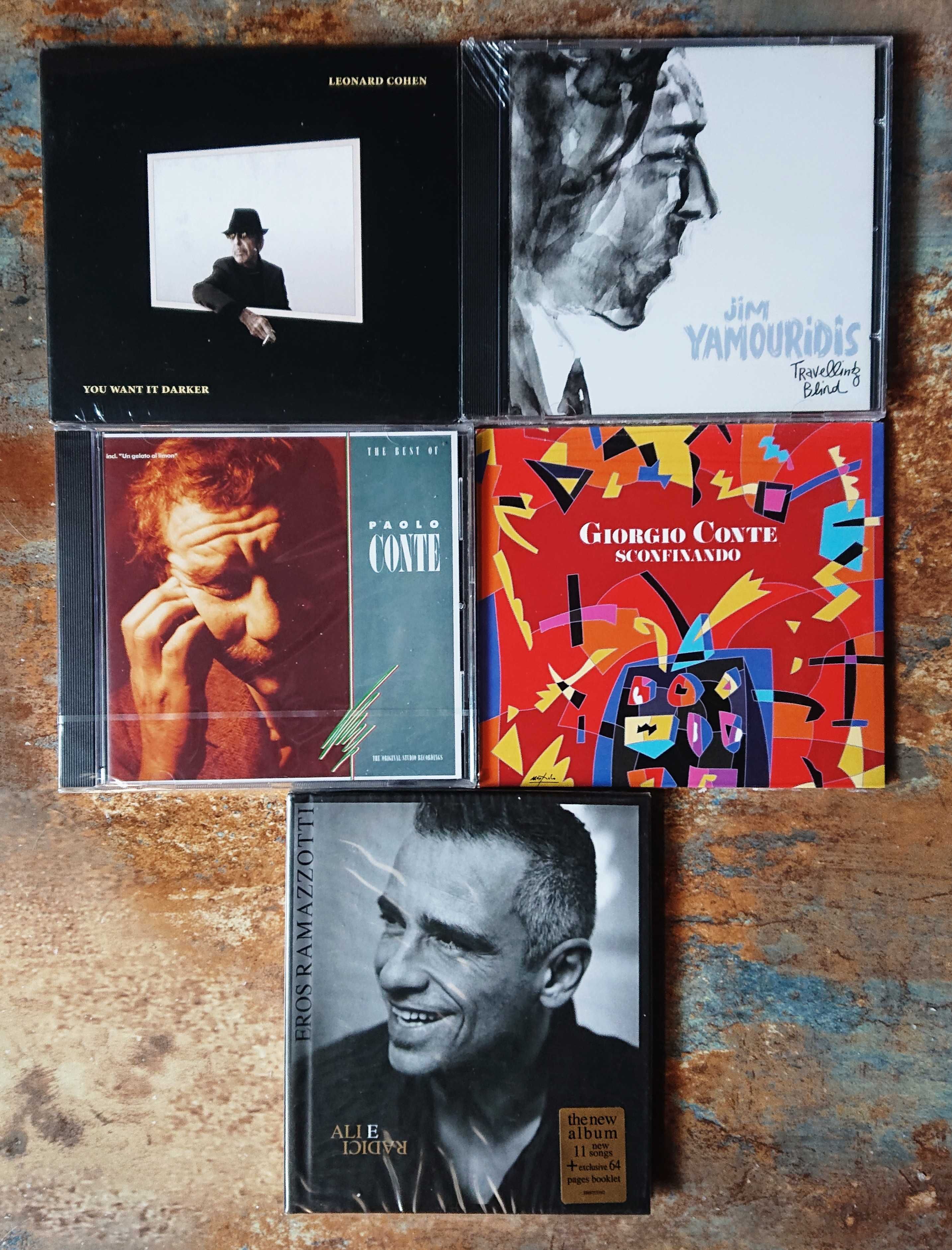 Cohen Celentano Cutugno Zucchero Conte  Ramazzotti Yamouridis- CD