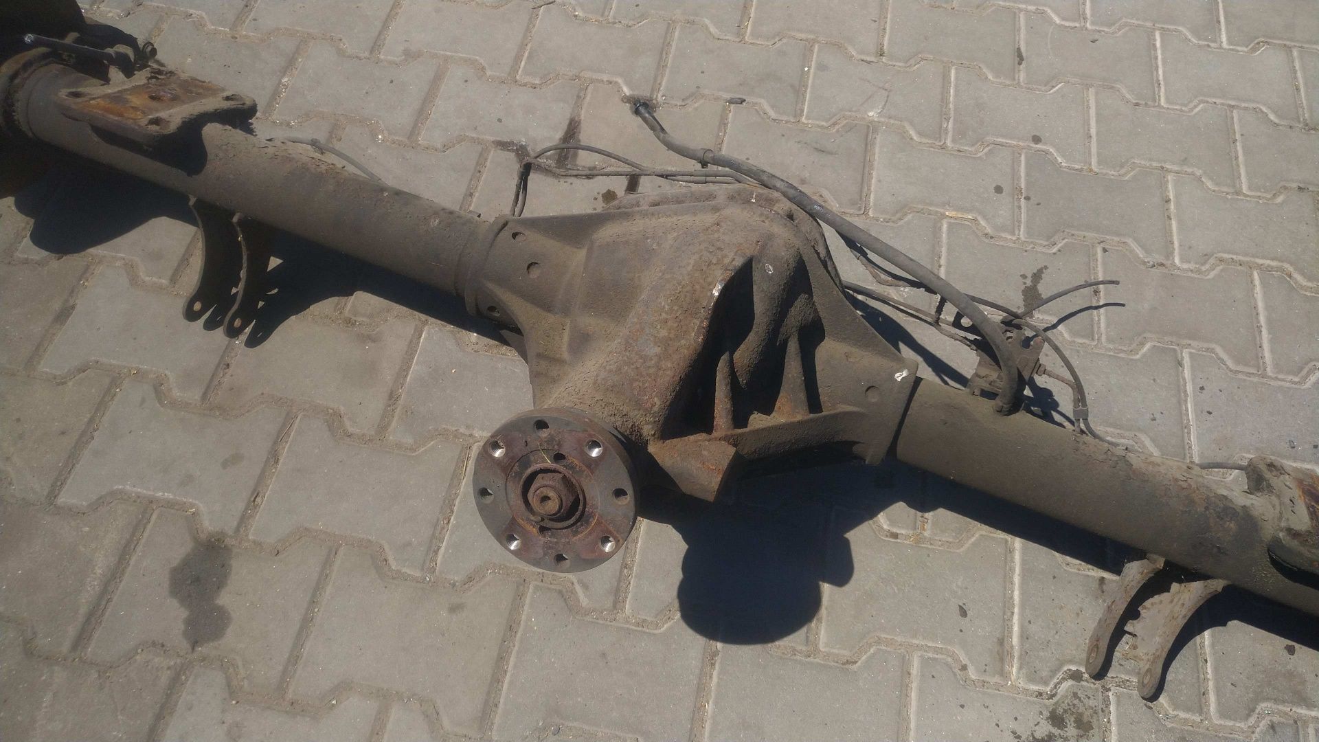 , Transit MK7 07-13 most tył 2.4 tdci