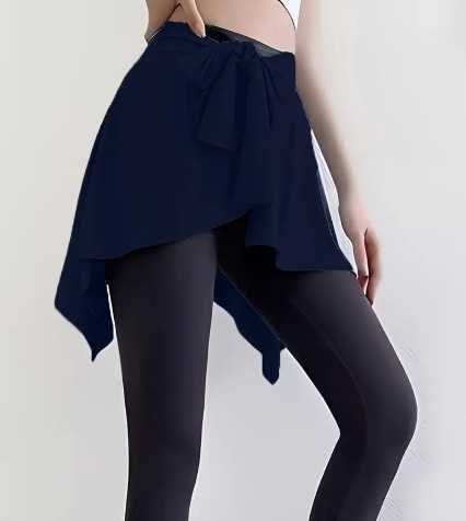 Spódnica treningowa chusta wiązana w pasie taniec towarzyski bachata