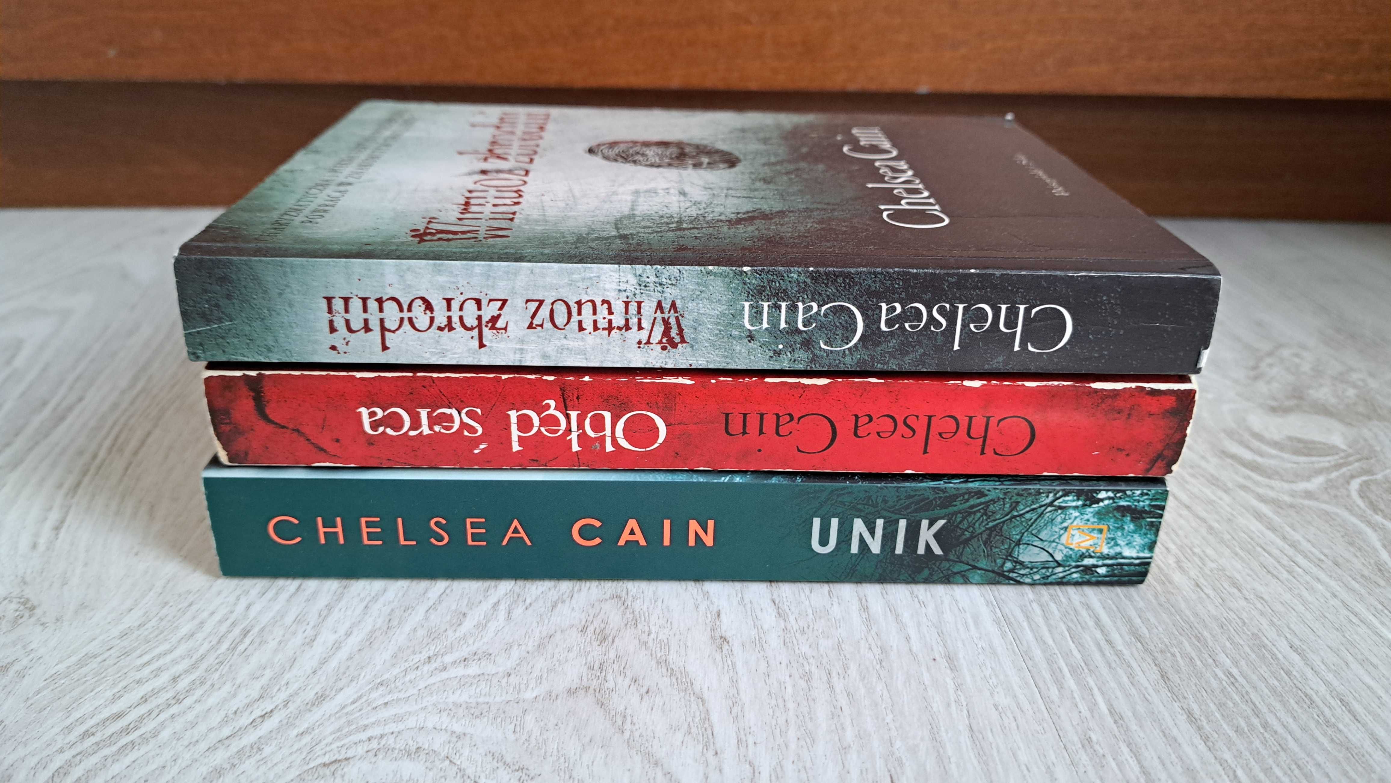 Chelsea Cain Obłęd serca + Wirtuoz zbrodni + Unik