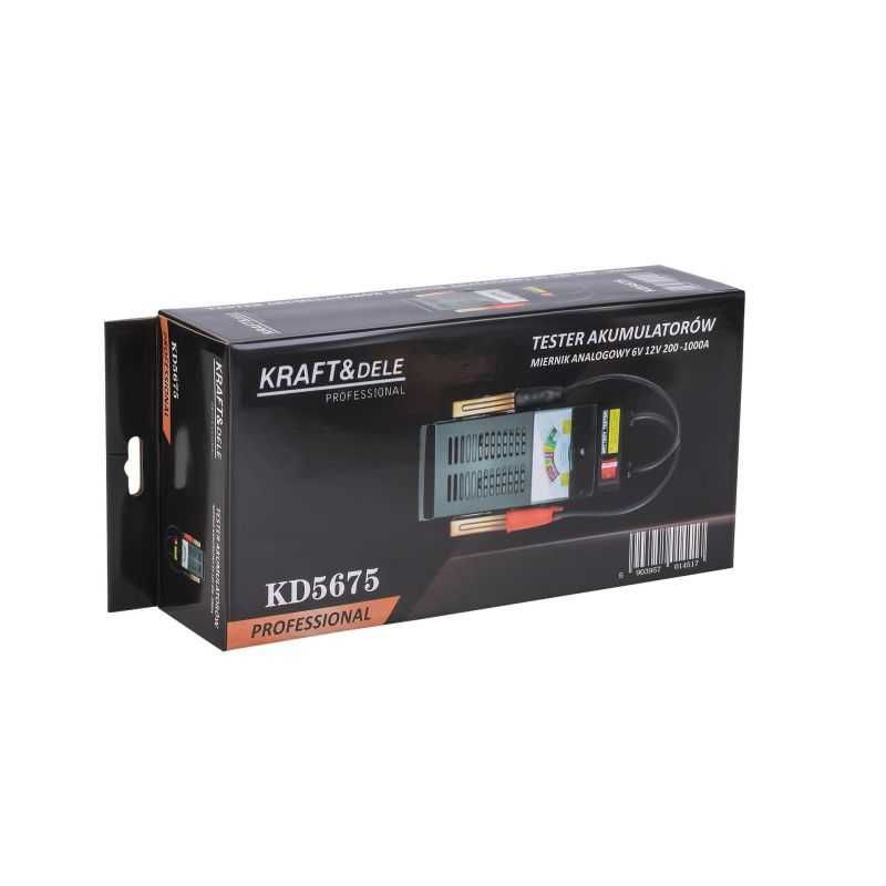 Tester akumulatora analogowy do sprawdzania akumulatorów 6/12V KD5675