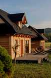 Nocleg Wynajmę Domek Drewniany w Górach Jezioro,Las,Jacuzi,Sauna,Velo!