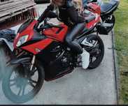 Motocykl zipp pro 125