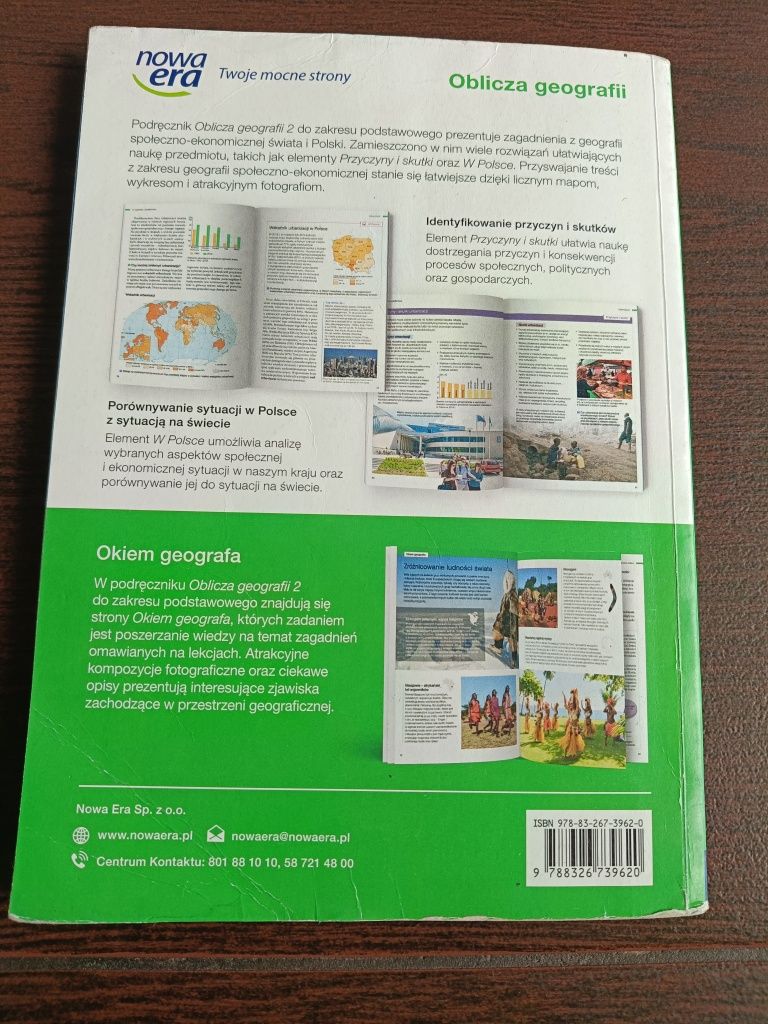 Oblicza geografii 2,  zakres podstawowy