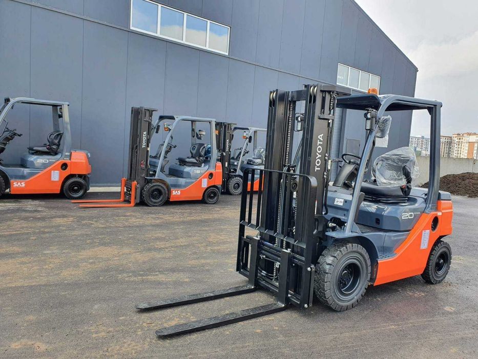 Новий дизельний навантажувач TOYOTA 62-8FDF20, 4500мм, погрузчик склад