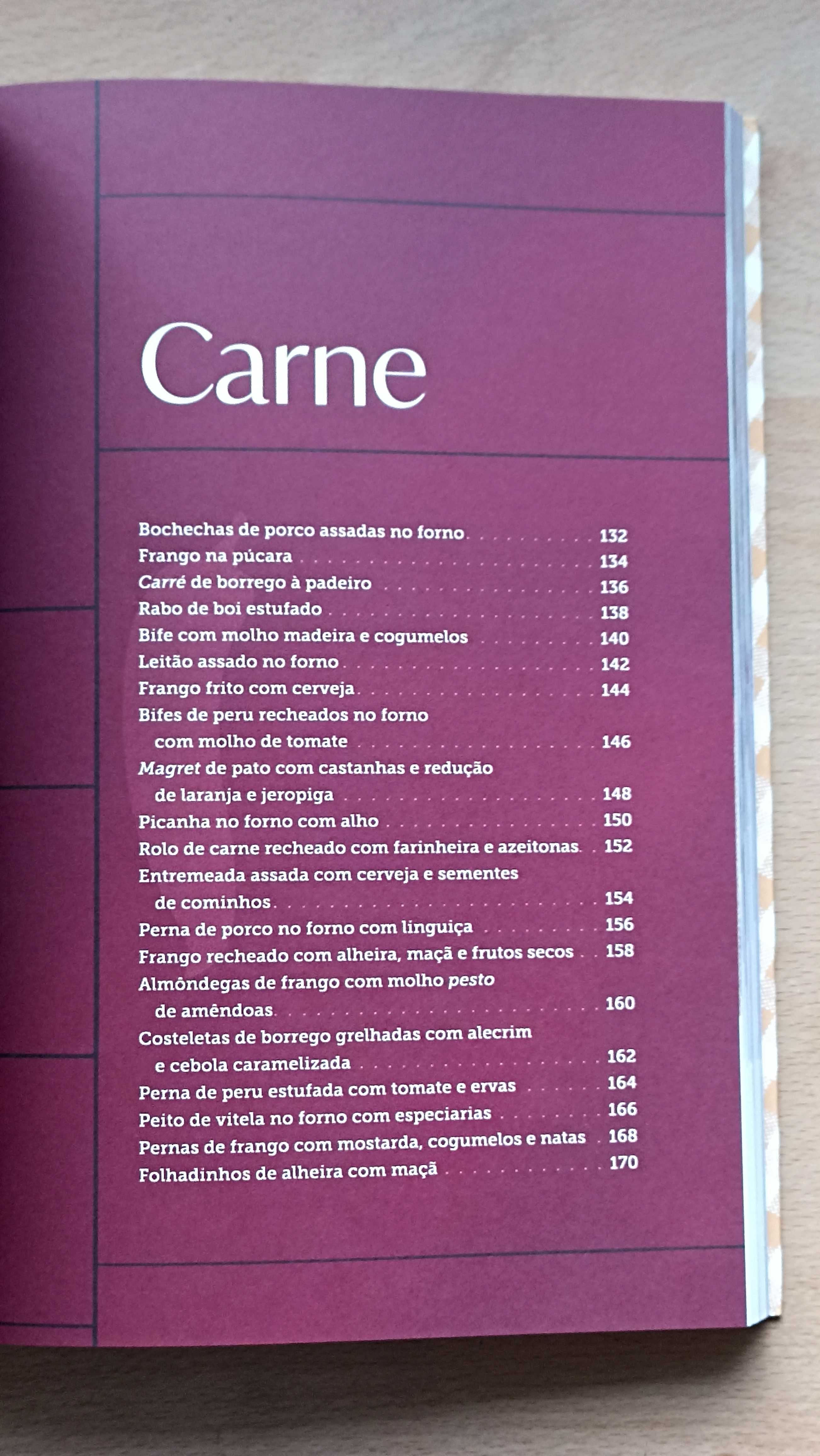 Livro de Receitas "Sabor Intenso" de Neuza Costa