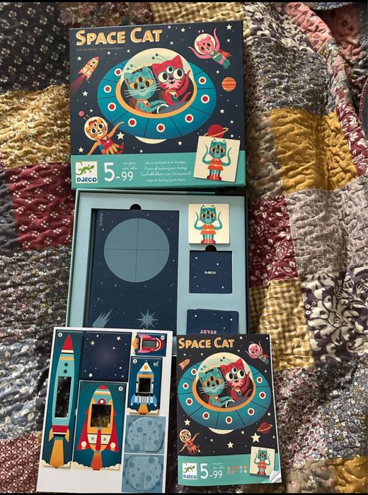 Space cat djeco настільна  гра