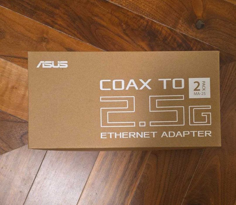 Asus MA-25 (2-Pack) - Coax to Ethernet 2.5G Adapter (MoCA)