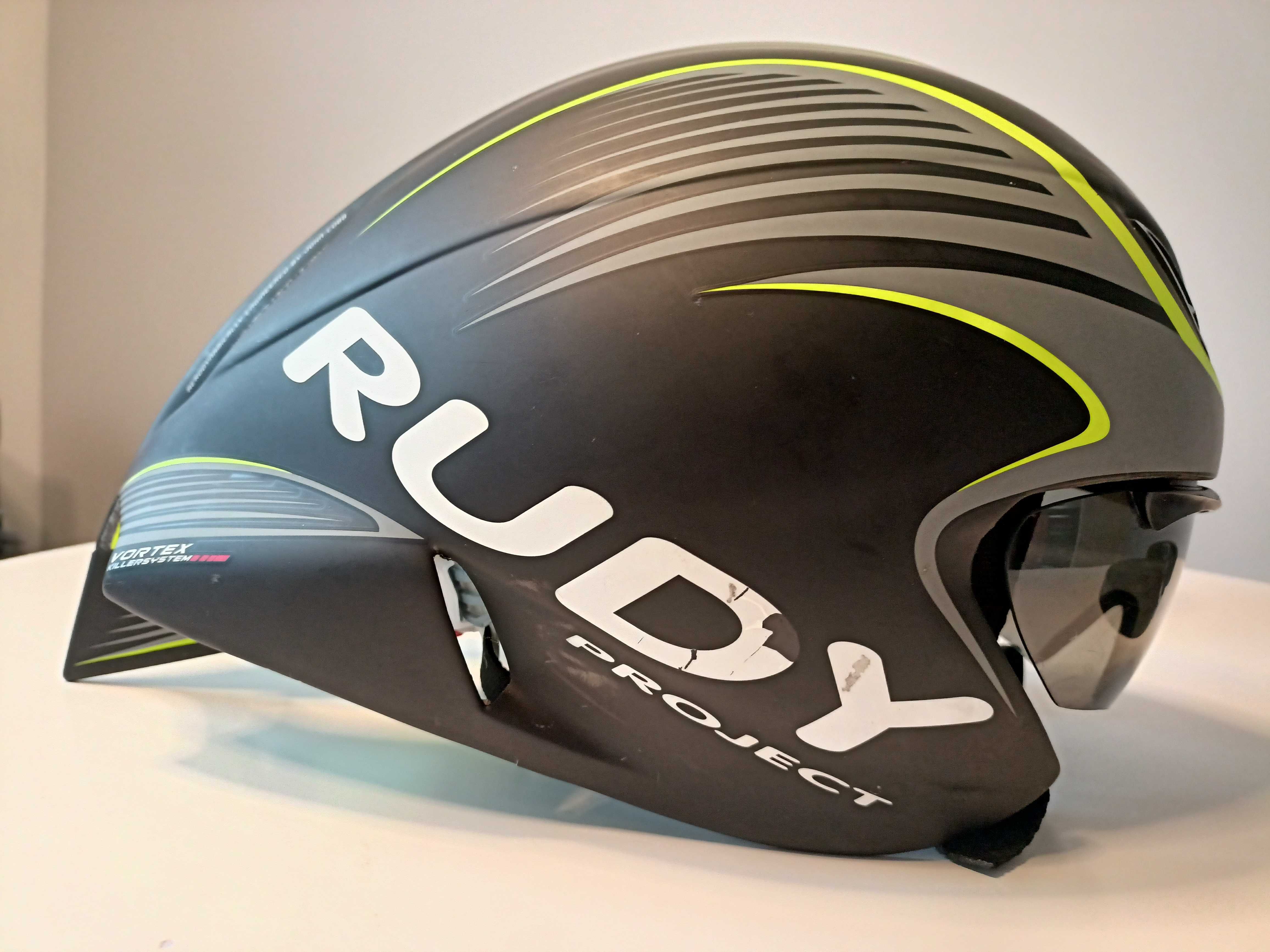 Aerodynamiczny kask czasowy - Rudy Project rozmiar S-M