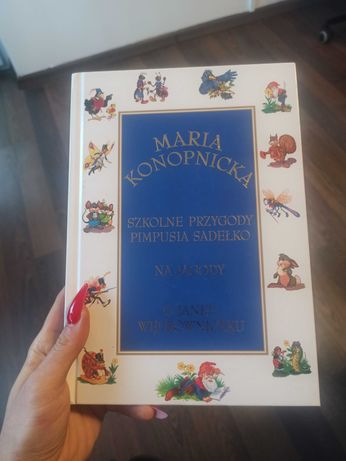 Książka dla dzieci Maria Konopnicka 3 bajki szkolne przygody