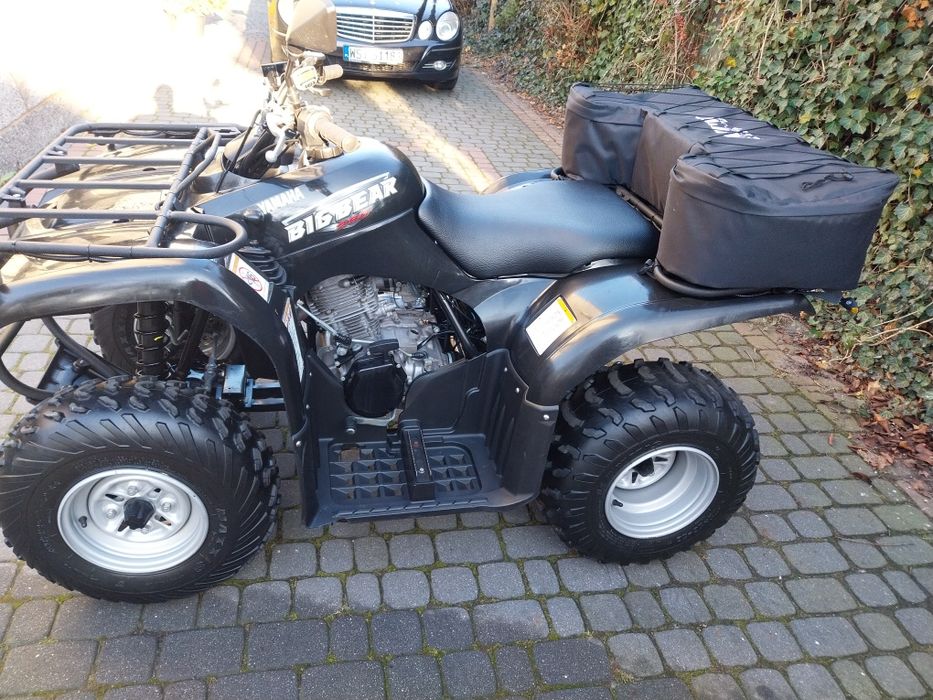 Quad Honda Yamaha Gryzzli 250 2x4 2009r zarejestrowany
