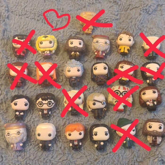 Figurki Harry Potter z Kinder Joy. Stara i nowa kolekcja.