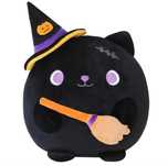 Xfrog pluszowy kot Halloweenowy dwustronny  25 cm
