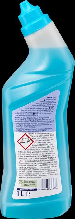 Засіб для миття унітазу Denkmit Свіжість Океану 1л