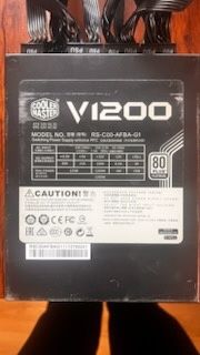 Zasilacz CoolerMaster 1200W modularny