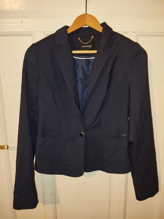 Żakiet marynarka granatowa