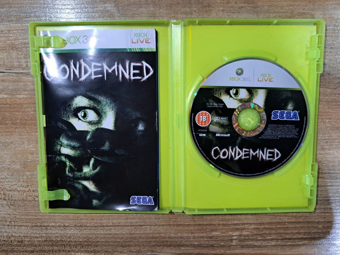 Gra Condemned Xbox 360 Komplet 3xA