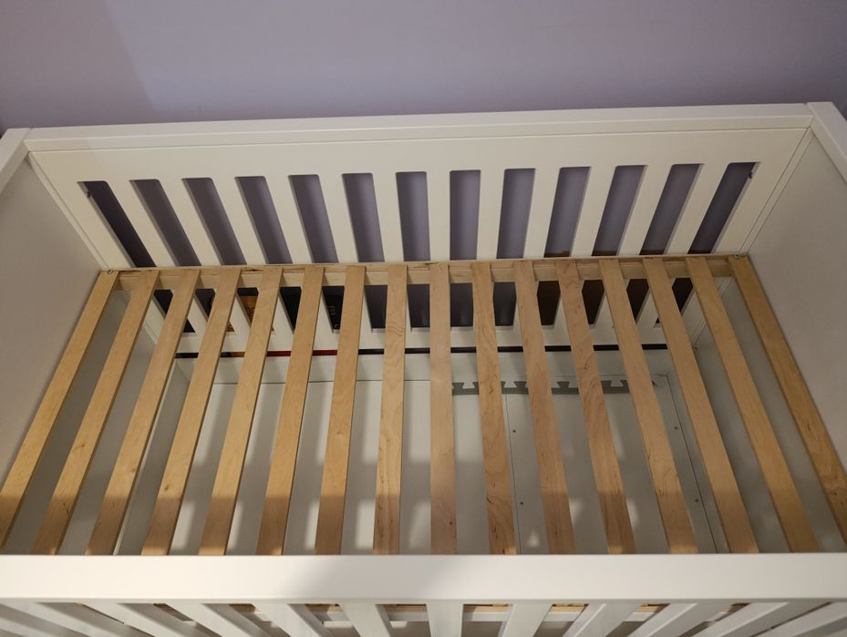 Allpin łóżeczko 140x70 z funkcją tapczanika