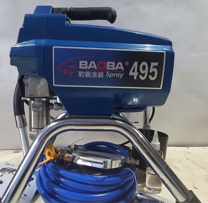 Безповітряний апарат Фарбувальний покрасочный Баоба Baoba-495