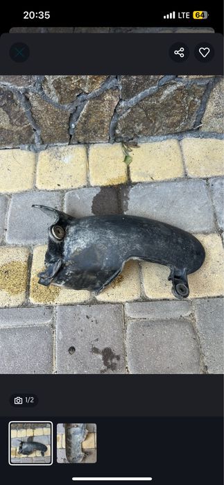Пластик,крило заднього кола honda dio 34,35,zx