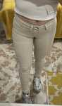Calca bege push up n 34