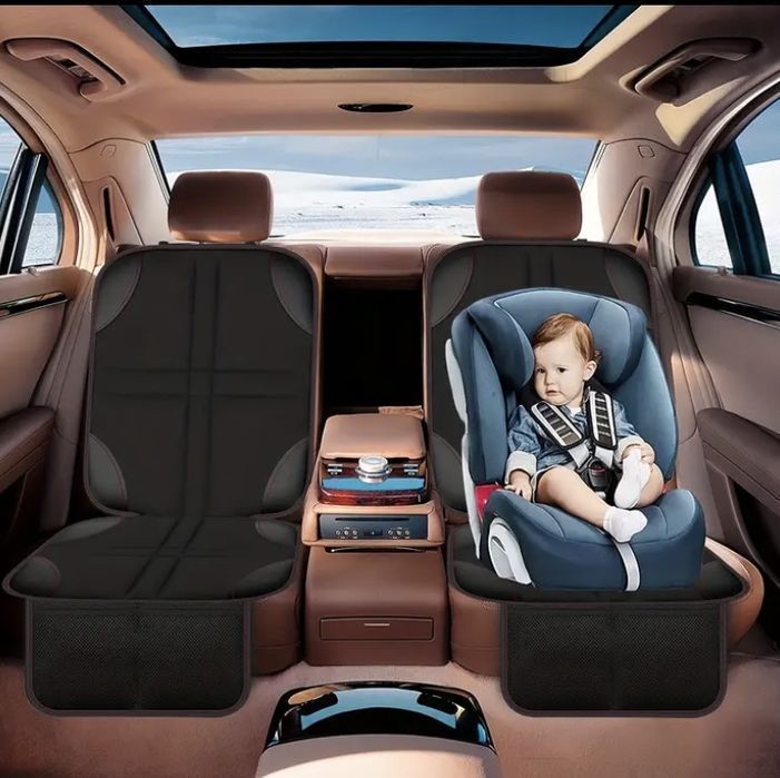 Килимок під автокрісло Підкладка для автокрісла Коврик под автокресло