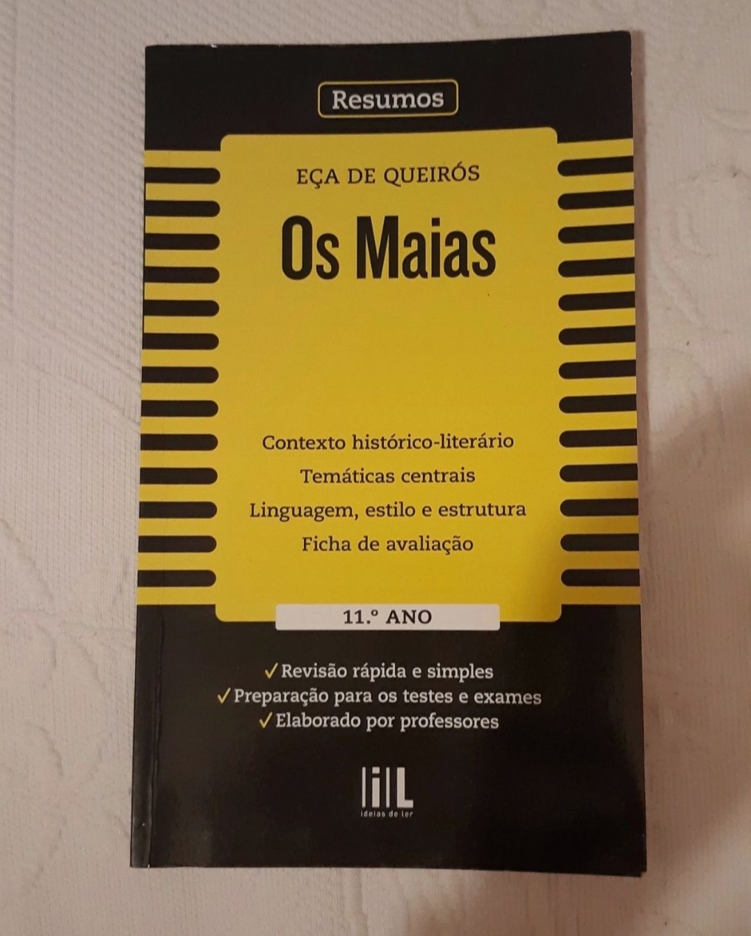 Livro de resumos "Os Maias"